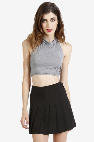 Maddy Pinstripe Tie Back Halter