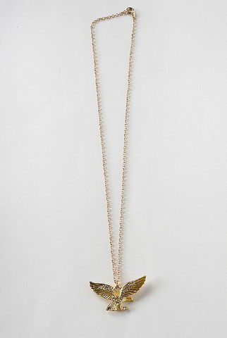 Reclaimed Vintage Freedom Eagle Necklace